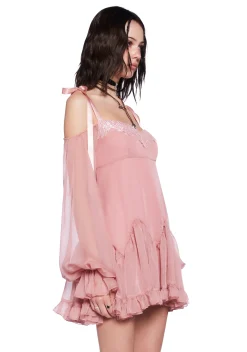 Current Mood Dresses|Mini Dresses*Whirlwind Radiance Mini Dress - Pink