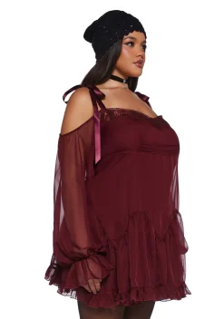 Current Mood Dresses|Mini Dresses*Whirlwind Radiance Mini Dress - Red