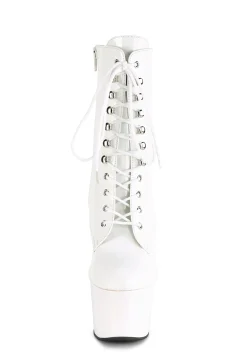 Pleaser Boots|Platforms*White Adore-1020 Stiletto Boots