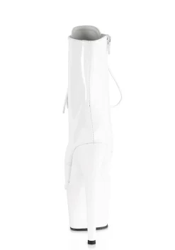 Pleaser Boots|Platforms*White Adore-1020 Stiletto Boots