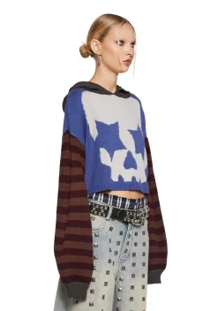 Current Mood Outerwear|Sweatshirts & Hoodies*Who Invited You Cropped Hoodie