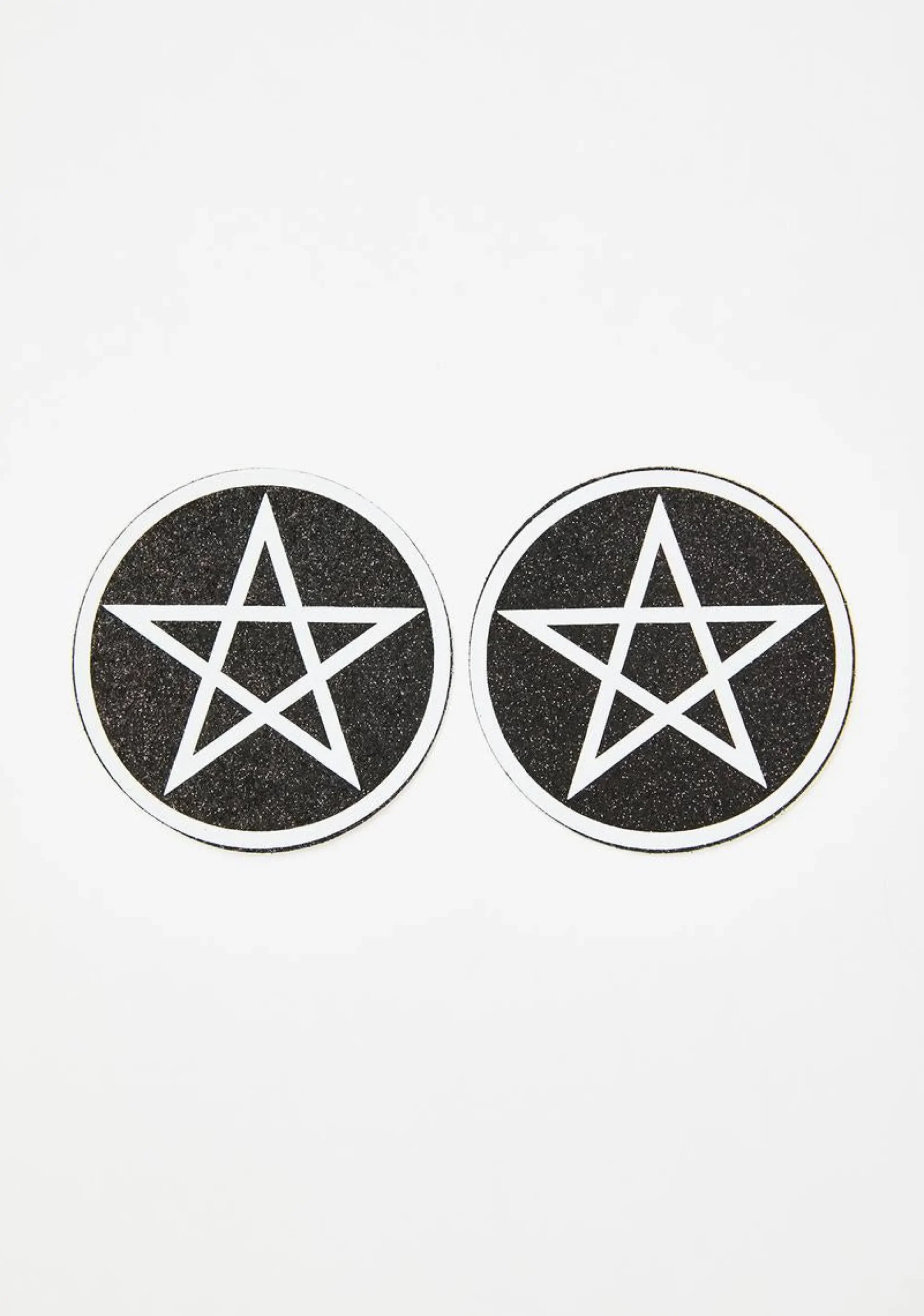 Neva Nude Beauty*Wicca Pentagram Glitter Pasties