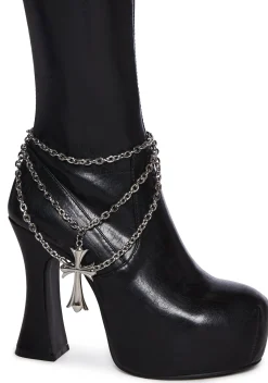 Widow Boots*Wicked Descent Knee High Boots