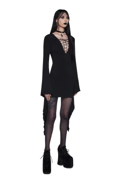 Widow Dresses*Wicked Spell Lace-Up Dress