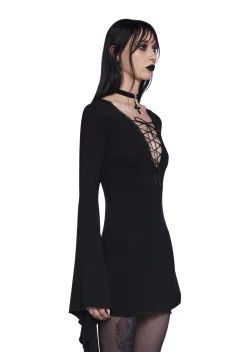 Widow Dresses*Wicked Spell Lace-Up Dress