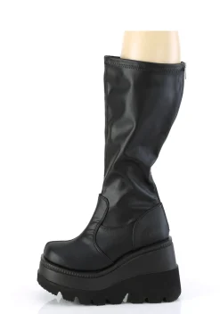 Demonia Boots|Platforms*Wide Calf Shaker-65 Knee High Boots