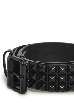 Funk Plus Belts & Harnesses*Wide Pyramid Studded Belt - Black