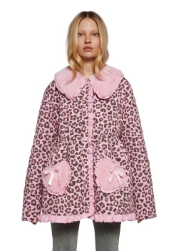 Sugar Thrillz Outerwear|Plus*Wild About You Quilted Coat