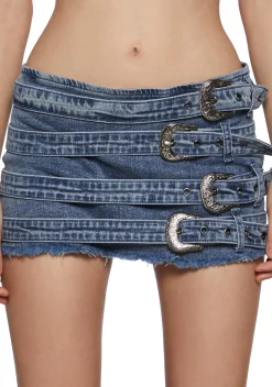 Sugar Thrillz Bottoms|Skirts*Wild Hearts Micro Skirt