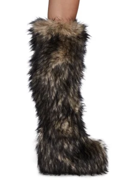 Club Exx Boots*Wild Instincts Thigh High Boots