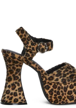 Current Mood Platforms|Heels*Wild Leopard Platform Sandals
