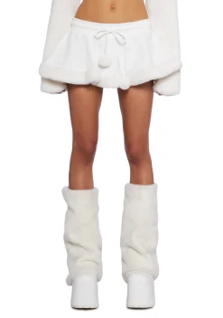 Club Exx Bottoms|Skirts*Wild One Mini Skirt - White