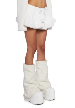 Club Exx Bottoms|Skirts*Wild One Mini Skirt - White