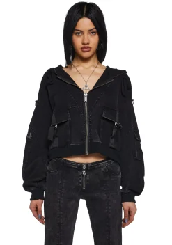 Current Mood Outerwear|Sweatshirts & Hoodies*Wild Ranger Cropped Cargo Jacket