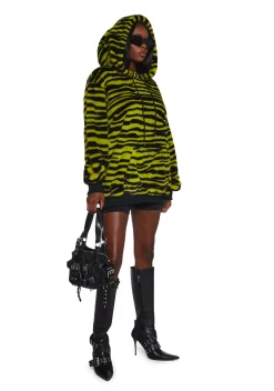 Poster Grl Outerwear|Sweatshirts & Hoodies*Wild Streak Faux Fur Hoodie