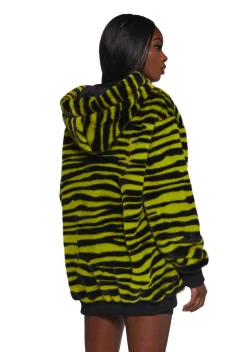 Poster Grl Outerwear|Sweatshirts & Hoodies*Wild Streak Faux Fur Hoodie