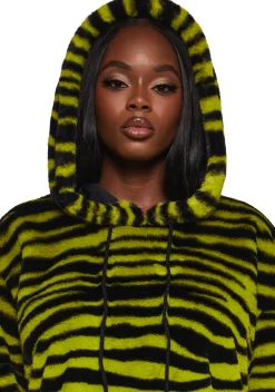 Poster Grl Outerwear|Sweatshirts & Hoodies*Wild Streak Faux Fur Hoodie