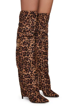 x_Bamboo Boots*Wild Things Leopard Boots