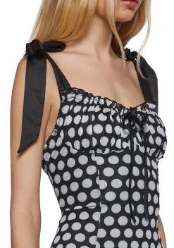 Sugar Thrillz Dresses|Mini Dresses*Wildflower Fables Mini Dress - Polka Dot