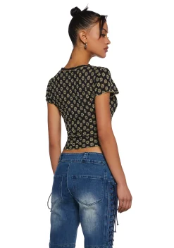 dELiA*s by Dolls Kill Tops|Plus*Will Dare You Baby Tee