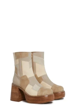 dELiA*s by Dolls Kill Boots*Winding Roads Ankle Boots - Beige