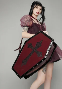 Widow Bags*Wine Dead Weight Coffin Weekender