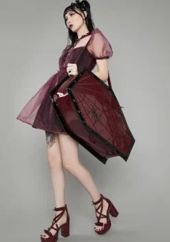 Widow Bags*Wine Dead Weight Coffin Weekender