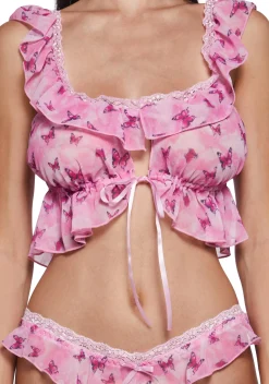 Sugar Thrillz Lingerie|Plus*Winged Icon Lingerie Set