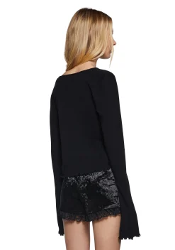 Widow Bottoms|Shorts*Wishful Kisses Velvet Shorts