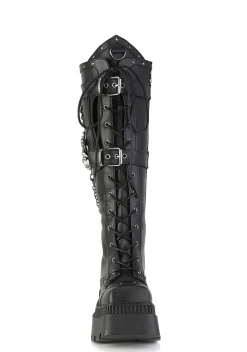 Demonia Boots|Platforms*Wrath-205 Knee High Boots