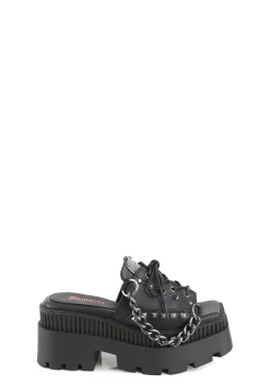 Demonia Sandals*Wrath-03 Platform Slide Sandals