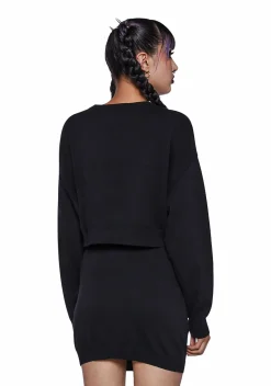 Trickz N' Treatz Matching Sets*X-Ray Vision Knit Skirt Set