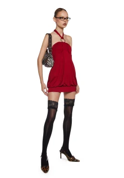 Generation Kiss Dresses|Mini Dresses*Y2K Bubble Mini Dress - Red