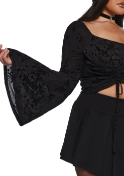 Current Mood Tops|Plus*Your Fate Long Sleeve Top - Black