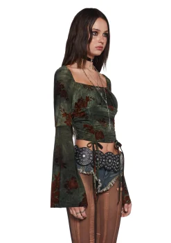 Current Mood Tops|Plus*Your Fate Long Sleeve Top - Green