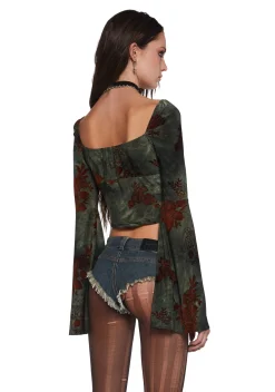 Current Mood Tops|Plus*Your Fate Long Sleeve Top - Green
