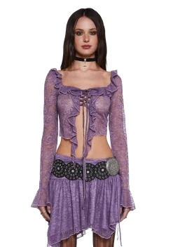 Current Mood Bottoms|Skirts*Your Vibe Attracts Lace Mini Skirt
