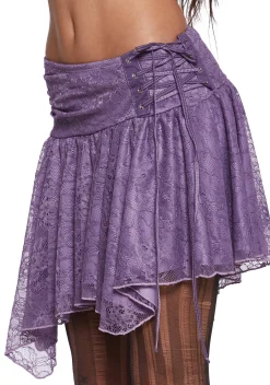 Current Mood Bottoms|Skirts*Your Vibe Attracts Lace Mini Skirt