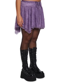Current Mood Bottoms|Skirts*Your Vibe Attracts Lace Mini Skirt