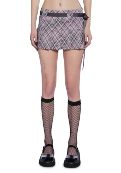 dELiA*s by Dolls Kill Bottoms|Skirts*You're Invited Pleated Mini Skirt - Pink