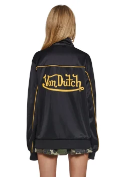 Dolls Kill x Von Dutch Outerwear*Zip Up Coach Jacket
