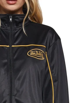 Dolls Kill x Von Dutch Outerwear*Zip Up Coach Jacket